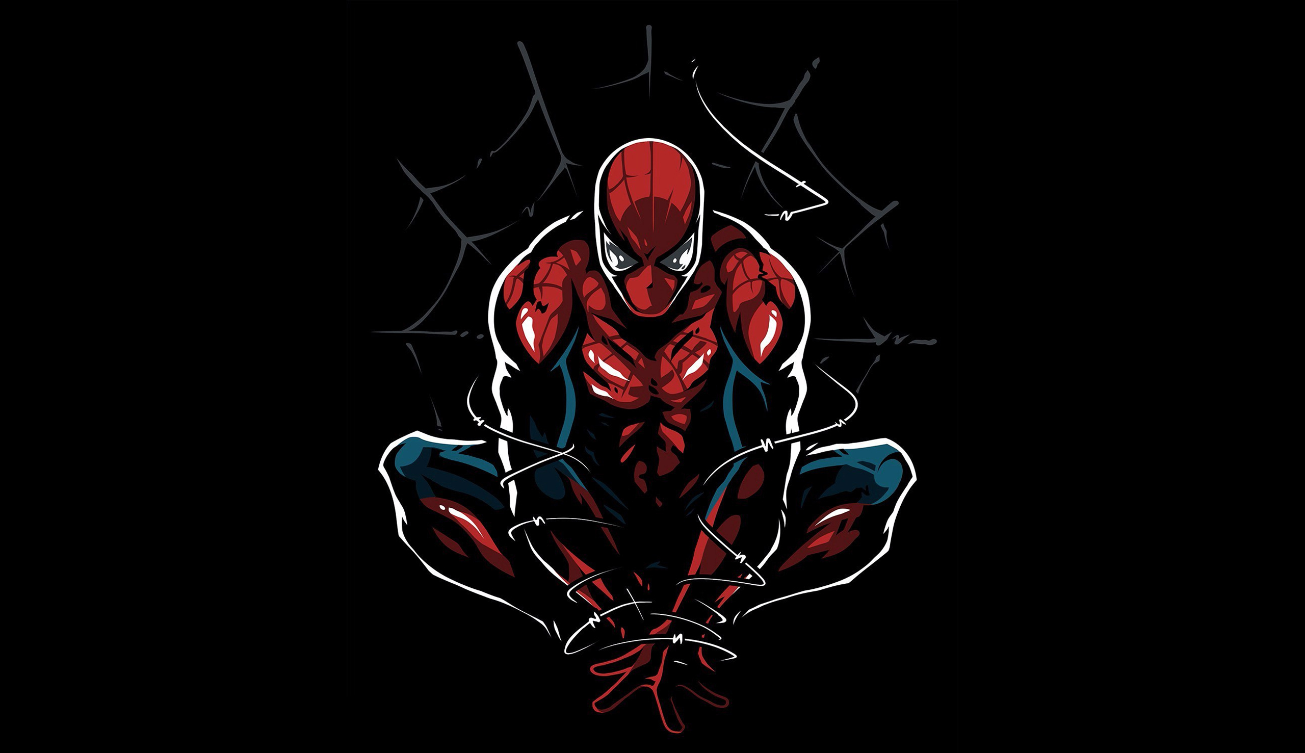 2048x204820 Spider-Man Minimal Artwork 2048x204820 Resolution Wallpaper, HD  Artist 4K Wallpapers, Images, Photos and Background - Wallpapers Den