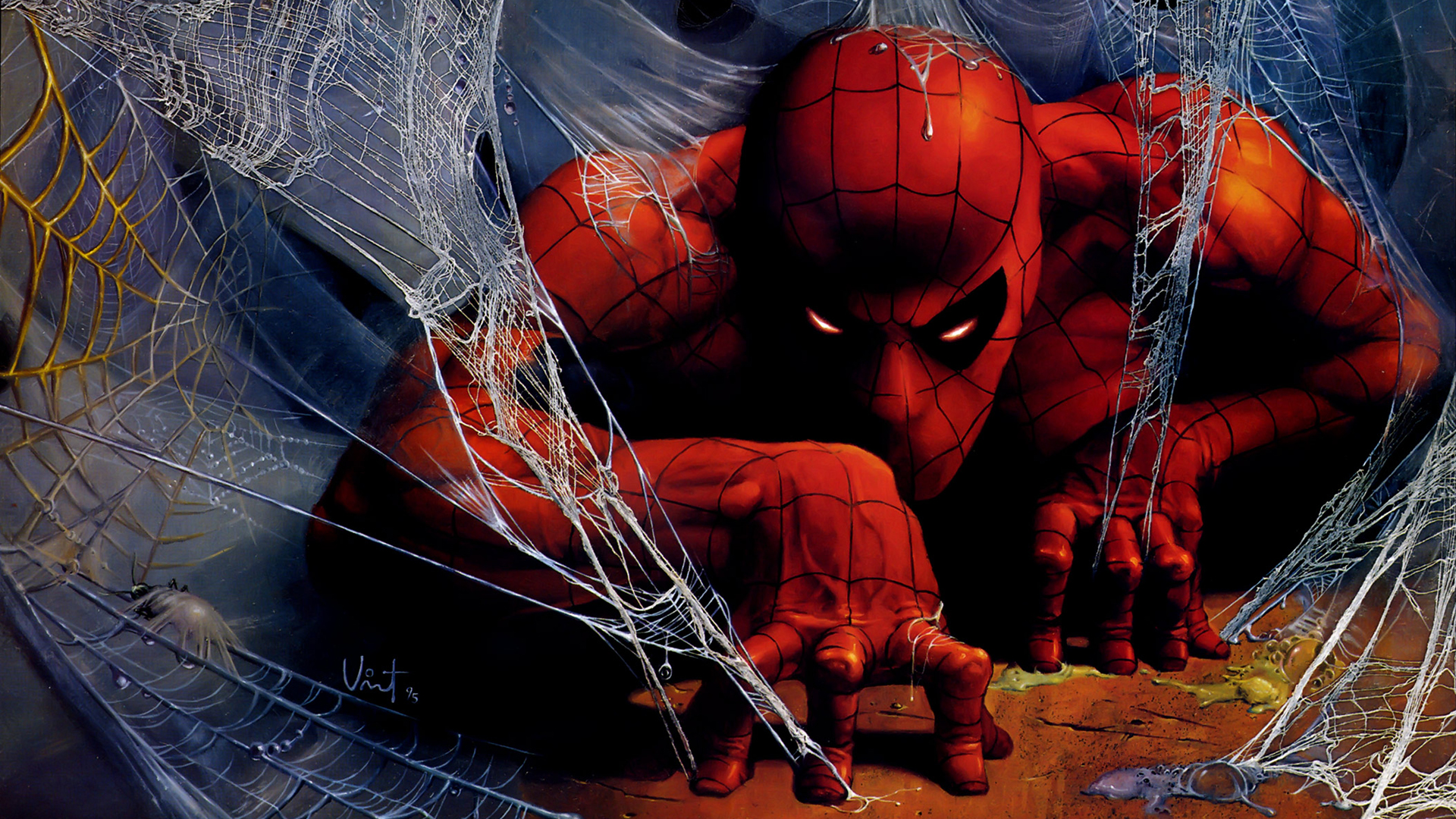 Spiderman Background SpiderMan Web HD wallpaper  Pxfuel
