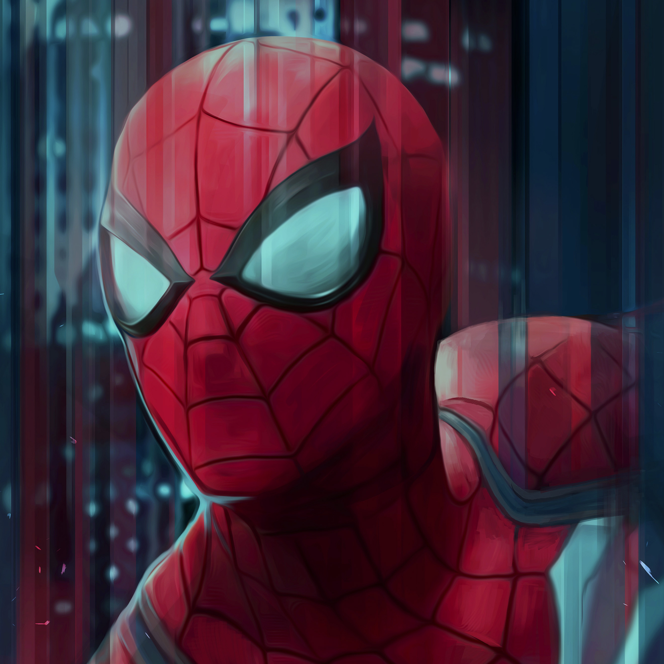 Spiderman Digital Art, HD 4K Wallpaper