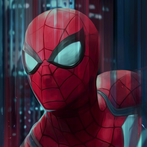 500x500 Resolution Spiderman Digital Art 500x500 Resolution Wallpaper ...