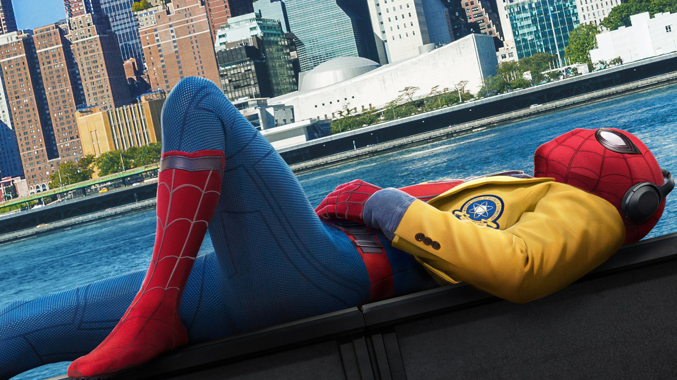 2560x1440 Spiderman Homecoming Ad 1440P Resolution ...