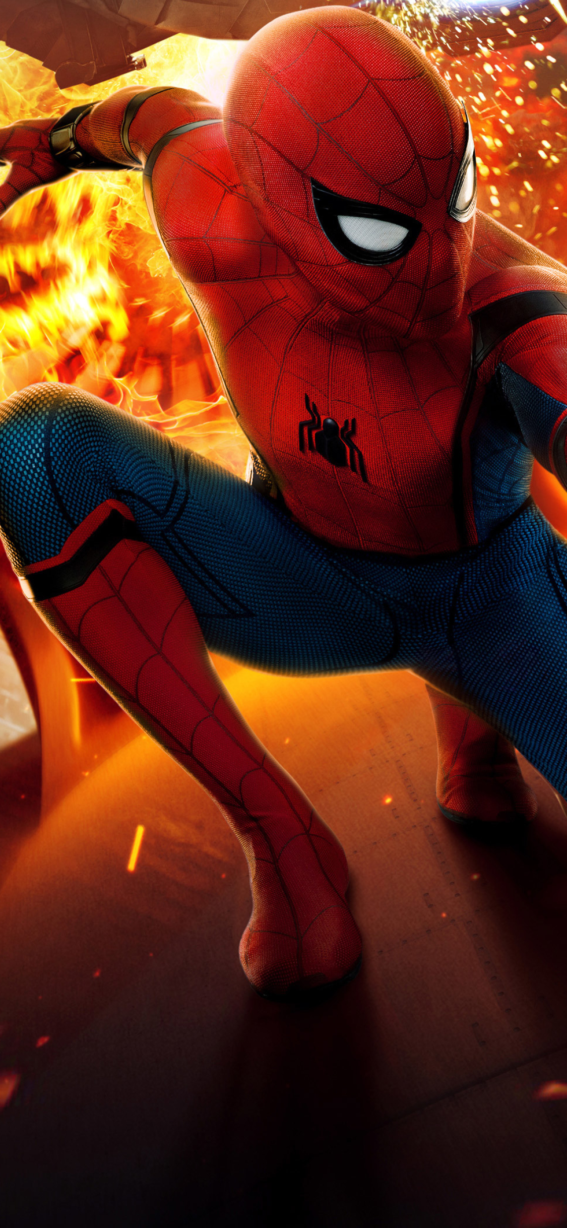 1125x2436 Resolution Spiderman Homecoming New Movie Poster Chinese ...