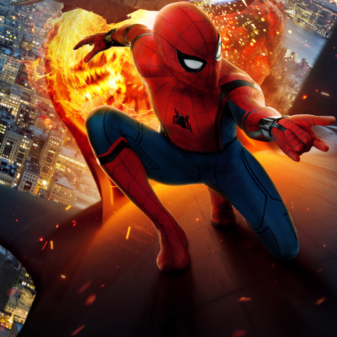 480x480 Resolution Spiderman Homecoming New Movie Poster Chinese ...