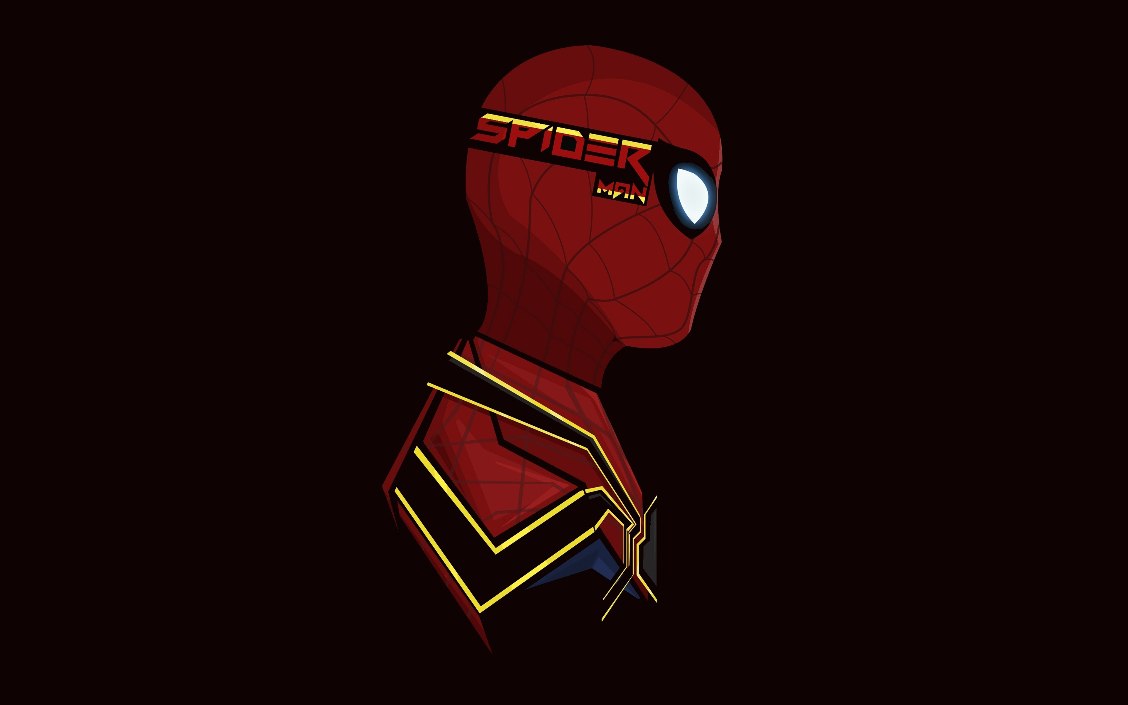 Spiderman Minimal Artwork Wallpaper, HD Minimalist 4K Wallpapers, Images,  Photos and Background - Wallpapers Den