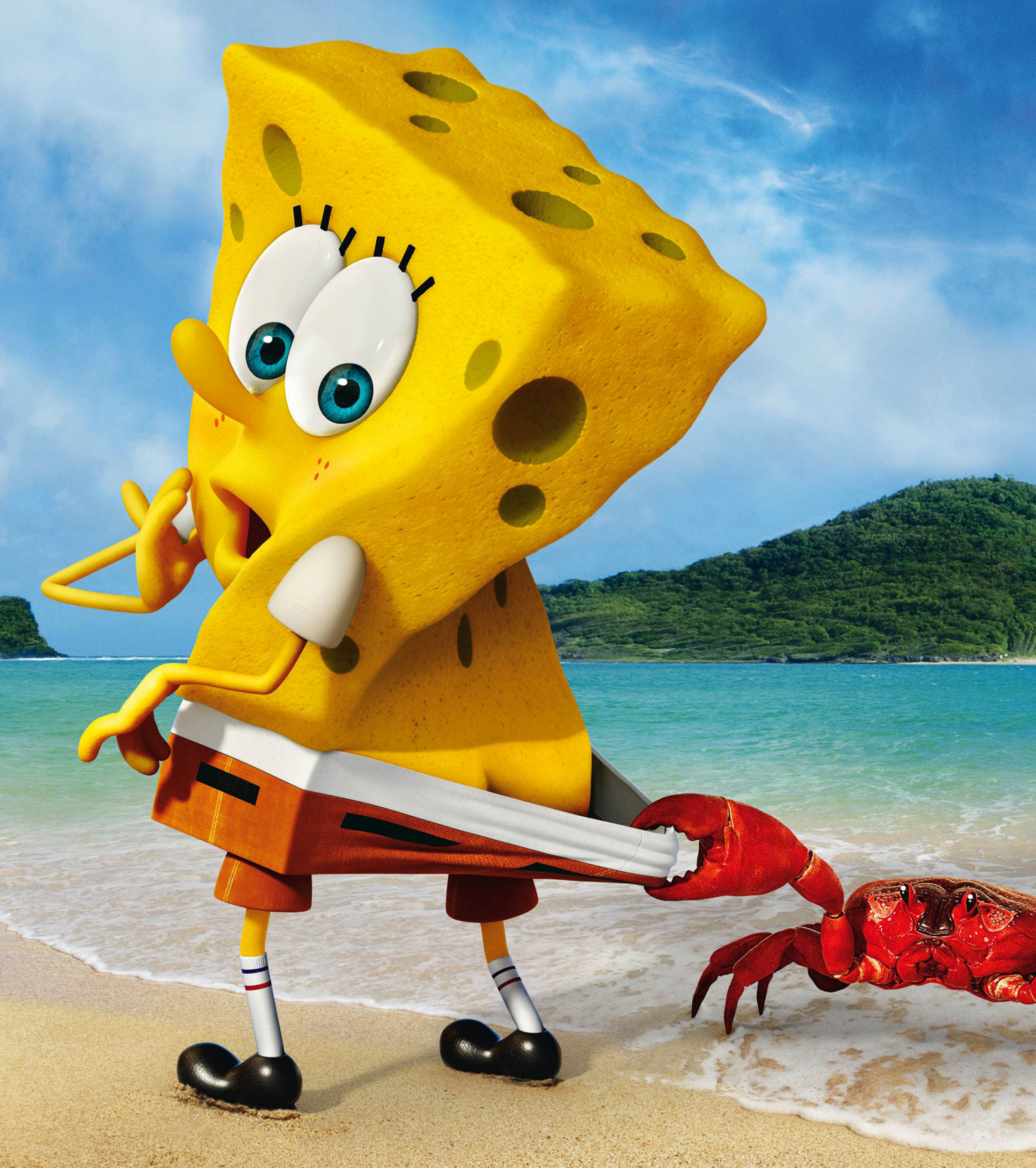 2200x2480 SpongeBob Crab Funny