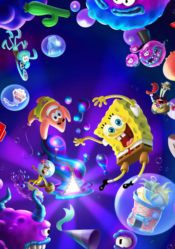 600x851 SpongeBob SquarePants 2021 Gaming 600x851 Resolution Wallpaper ...