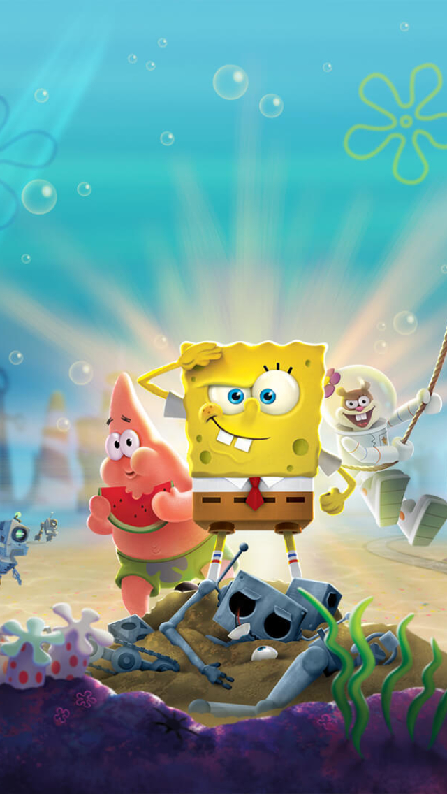 640x1136 SpongeBob  SquarePants Battle for Bikini Bottom 