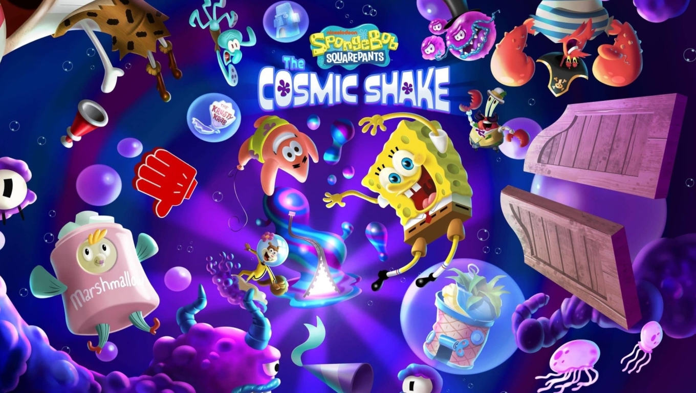 spongebob squarepants the cosmic shake xbox