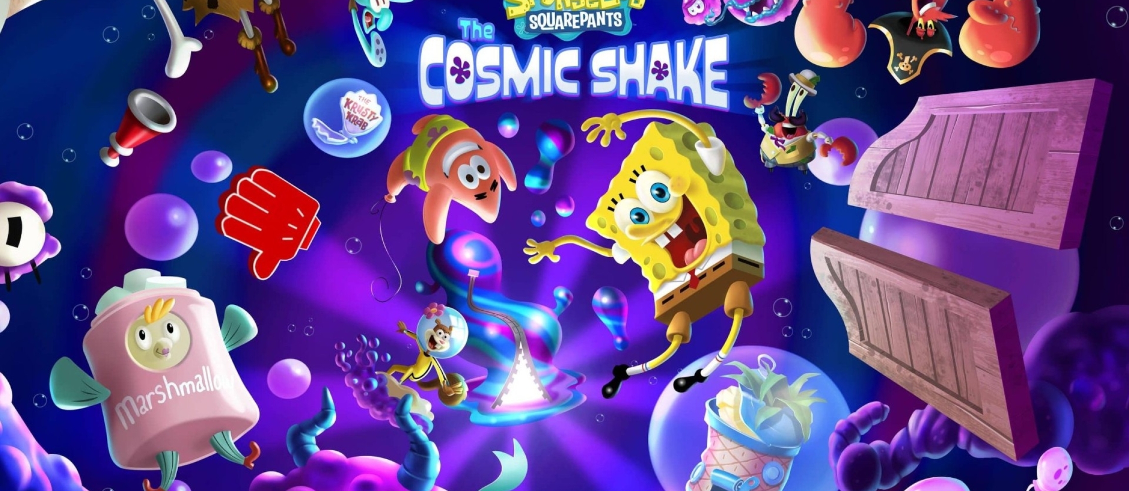 2300x1000 SpongeBob SquarePants The Cosmic Shake HD 2300x1000 ...