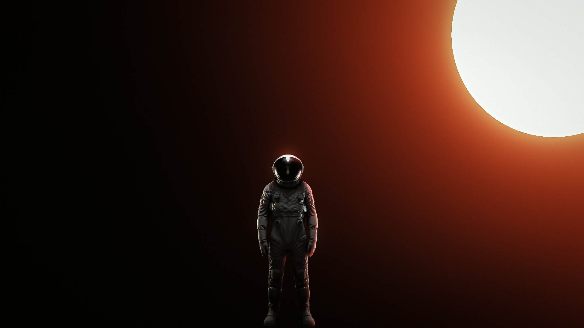 Standing alone Astronaut Wallpaper, HD Artist 4K Wallpapers, Images, Photos  and Background - Wallpapers Den