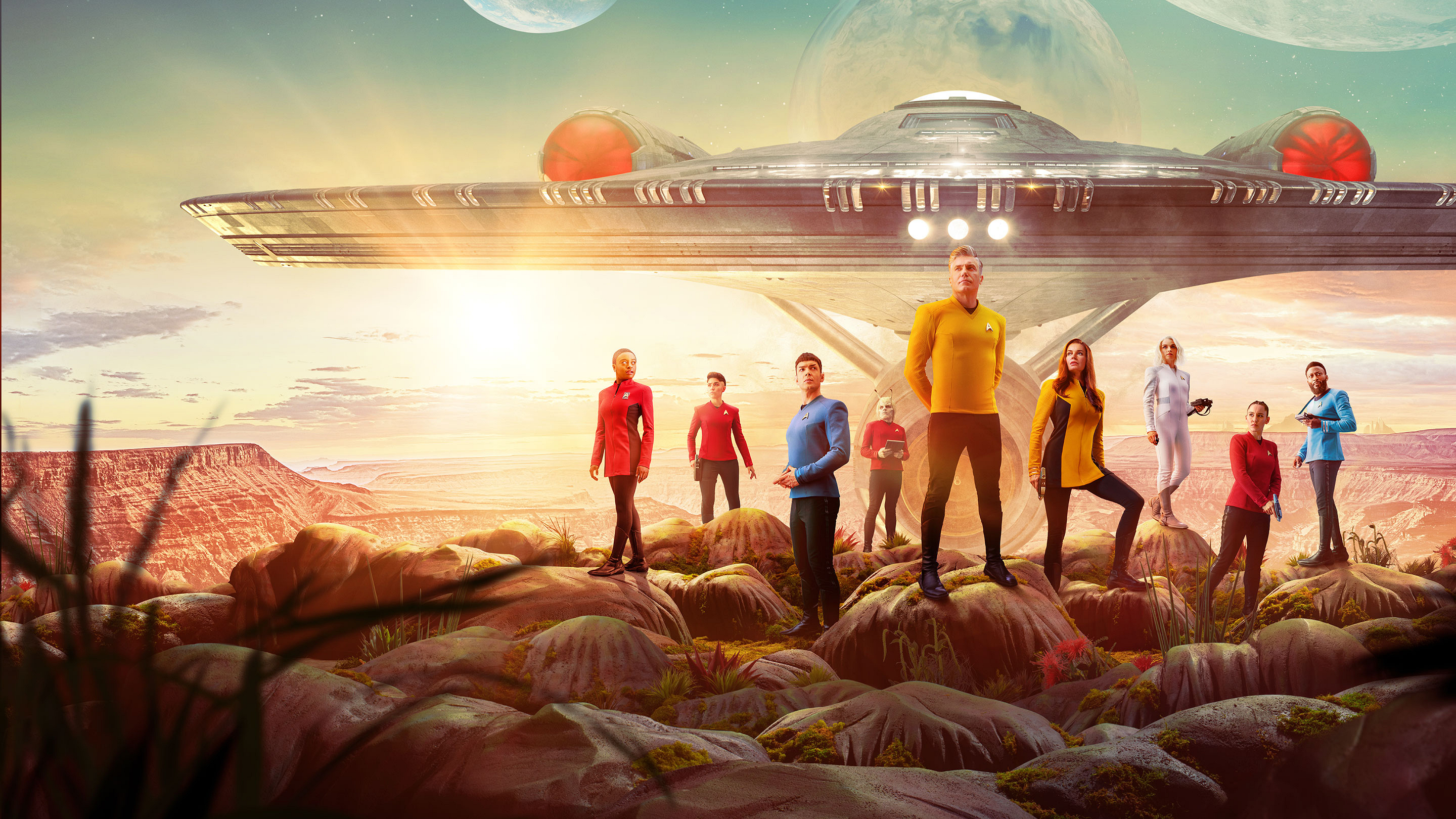 Star Trek Strange New Worlds Wallpaper UPDATED by Gazomg on DeviantArt
