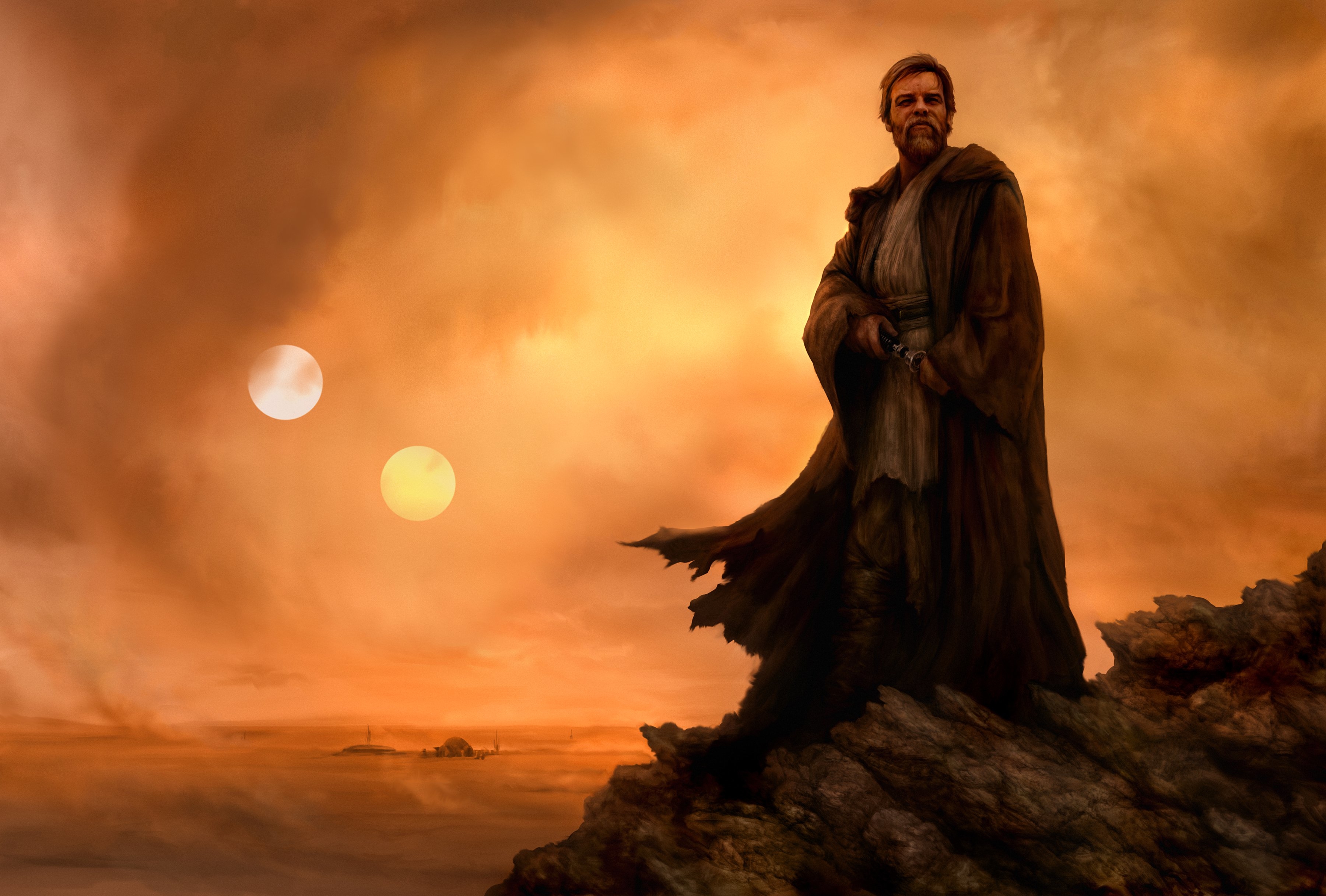 1280x2120 Star Wars Obi Wan Artwork Iphone 6 Plus Wallpaper Hd