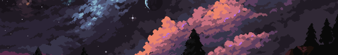 1280x212 Stargazing Hd Pixel Art 1280x212 Resolution Wallpaper Hd