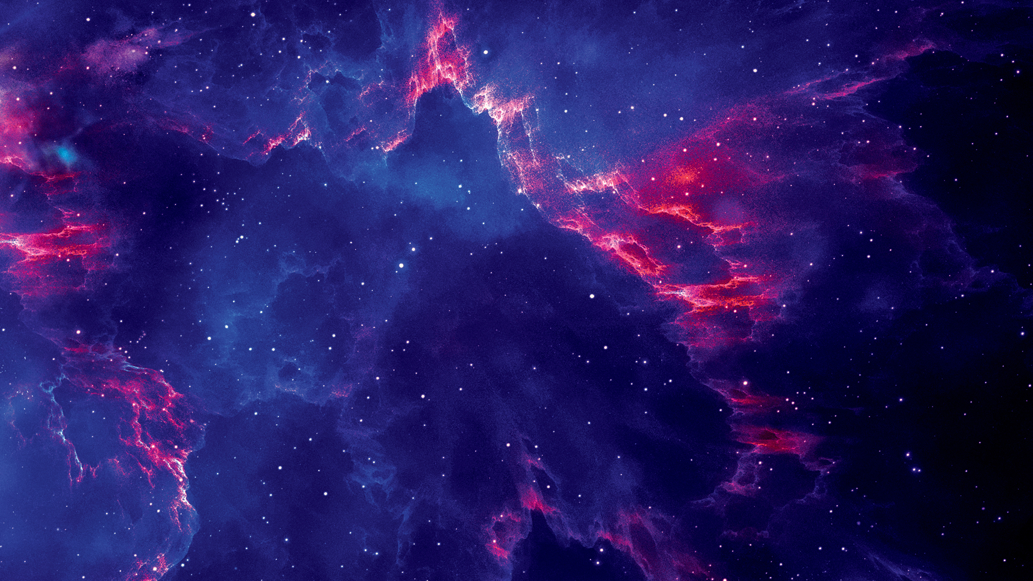 2048x1152 Starry Galaxy 2048x1152 Resolution Background Hd Artist