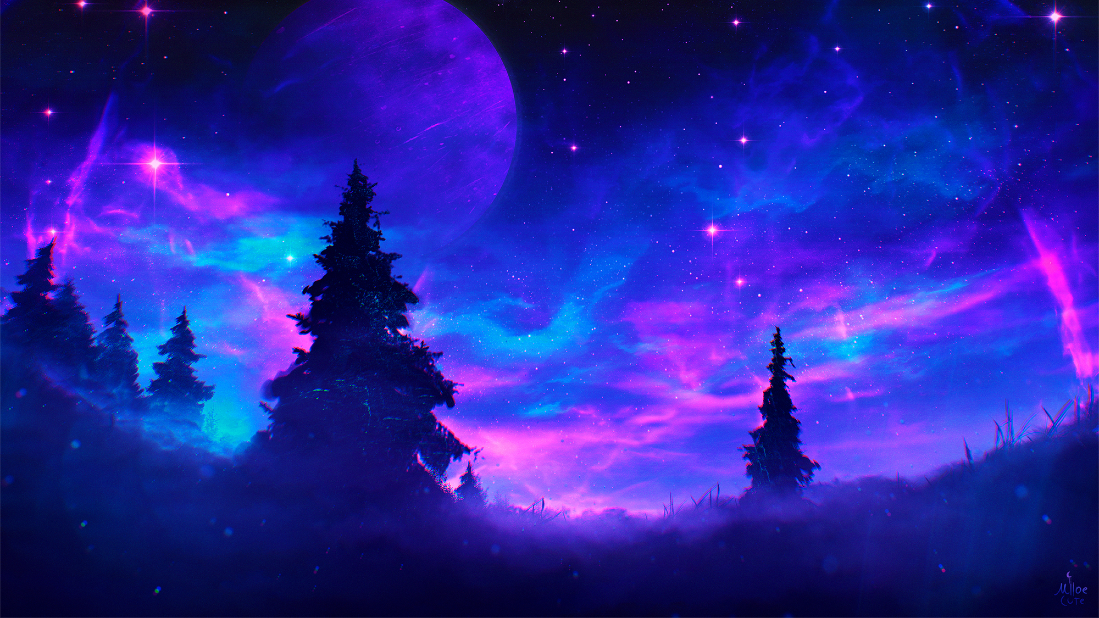 BlueNight_4K (3840x2160): wallpaper