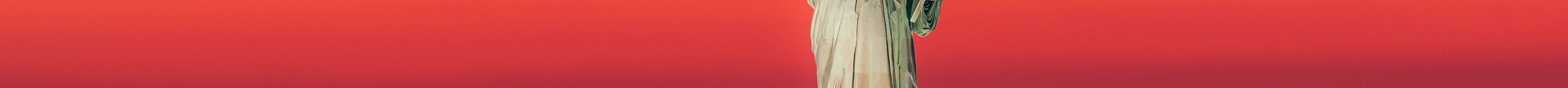 5120x288 Resolution Statue of Liberty Gradient Art 5120x288 Resolution