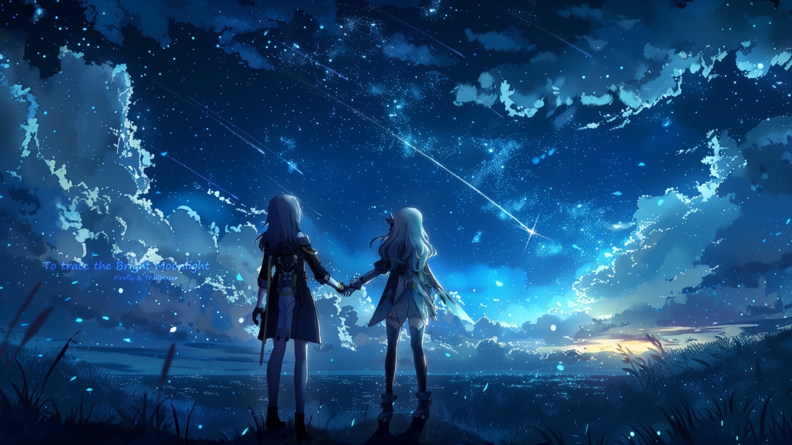 2560x1440 Resolution Stelle and Firefly Friendship HD Honkai Star Rail ...