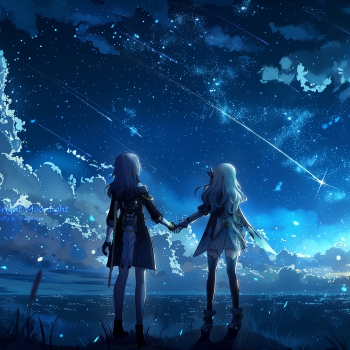 700x700 Resolution Stelle and Firefly Friendship HD Honkai Star Rail ...