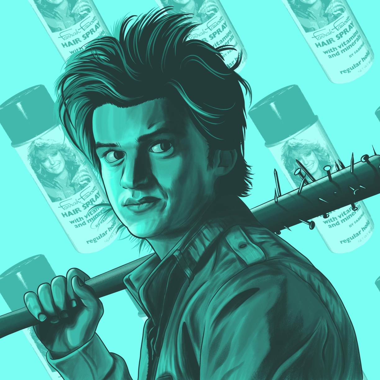 1224x1224 Resolution Steve Harrington Stranger Things Art 1224x1224 ...