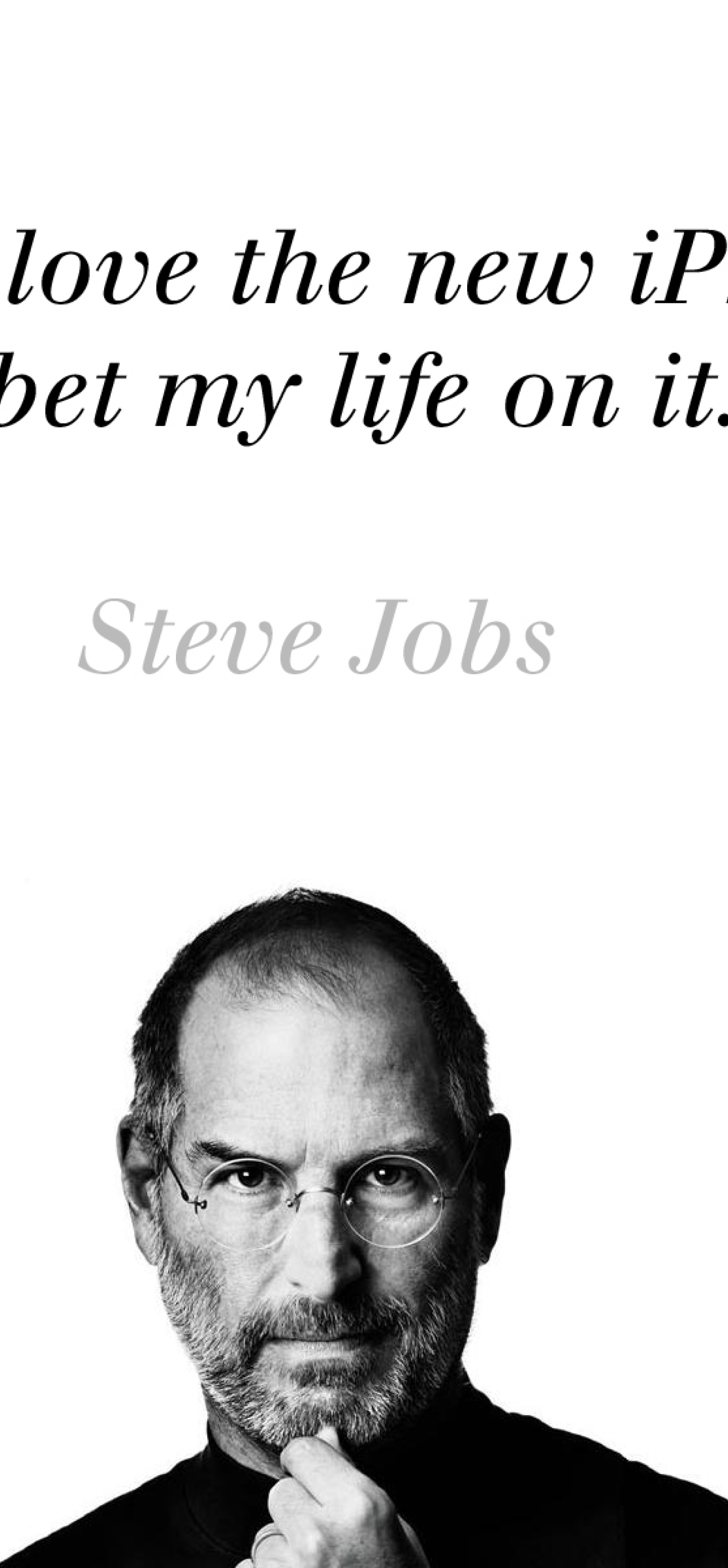 steve jobs wallpaper iphone