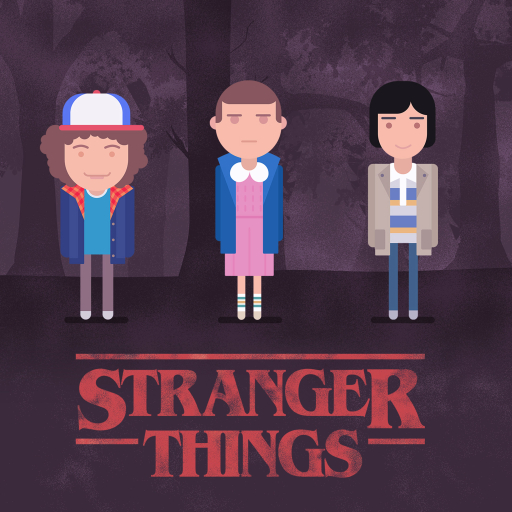 512x512 Stranger Things Minimalism 512x512 Resolution Wallpaper, HD ...