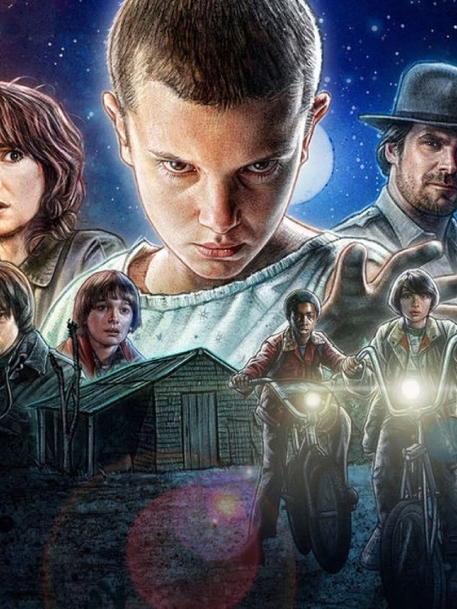 1536x2048 Resolution Stranger Things Poster Artistic 1536x2048 ...