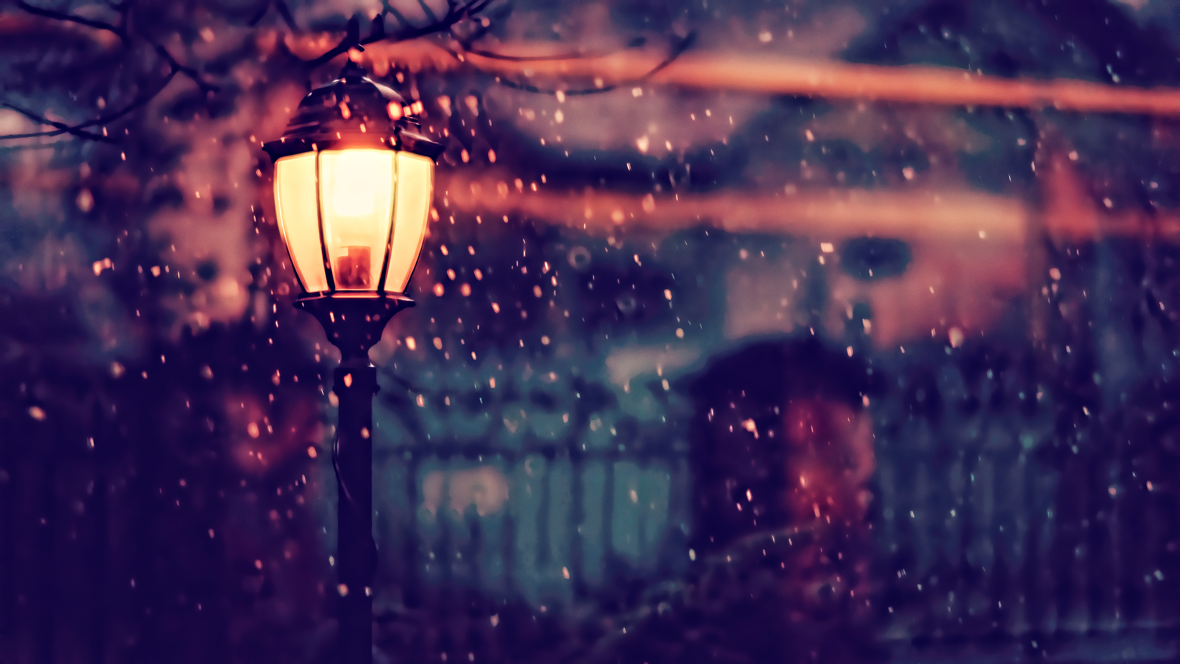 Street Light Winter Wallpaper, HD Other 4K Wallpapers, Images, Photos and  Background - Wallpapers Den