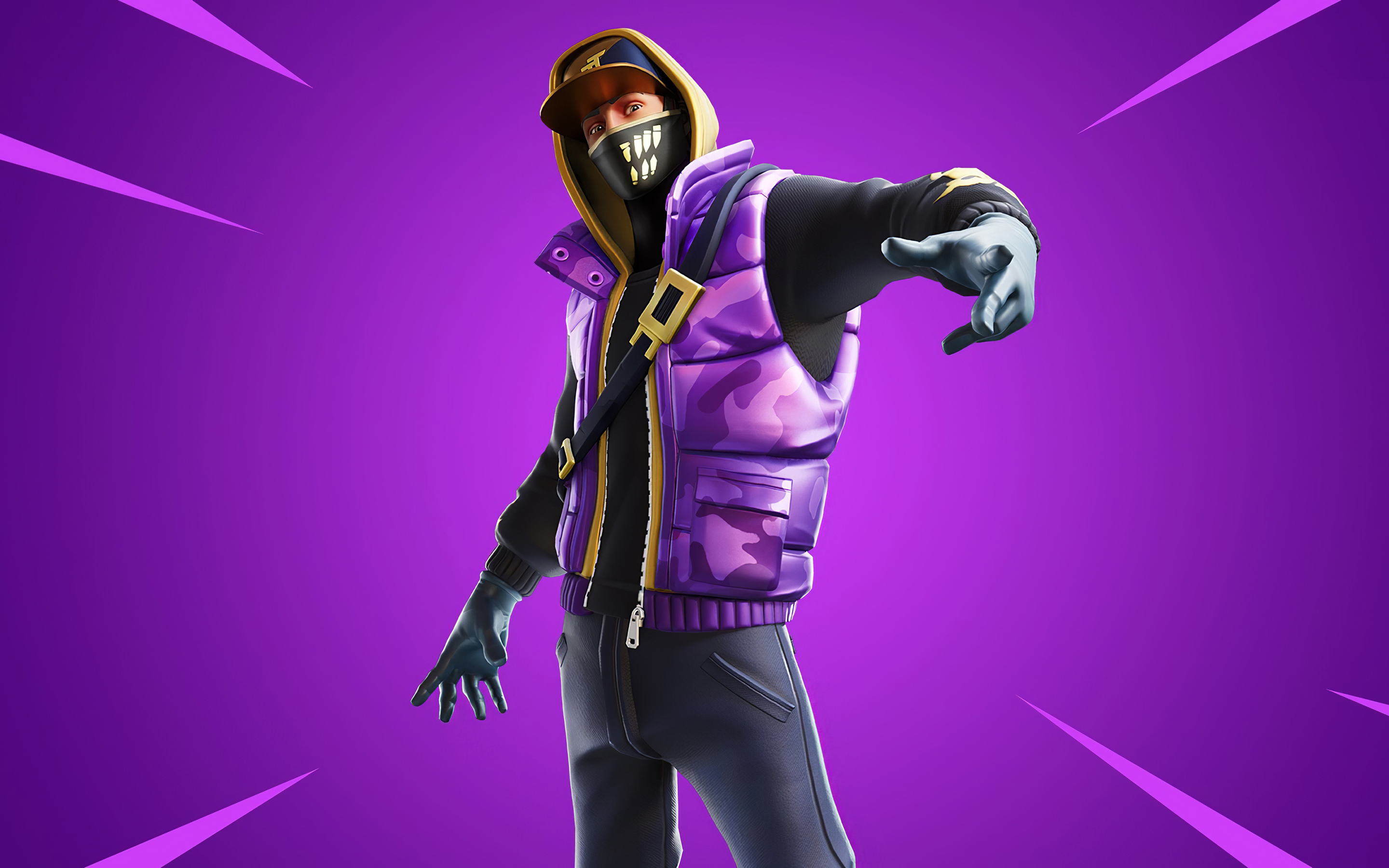 Wallpaper Fortnite Fusion Skin