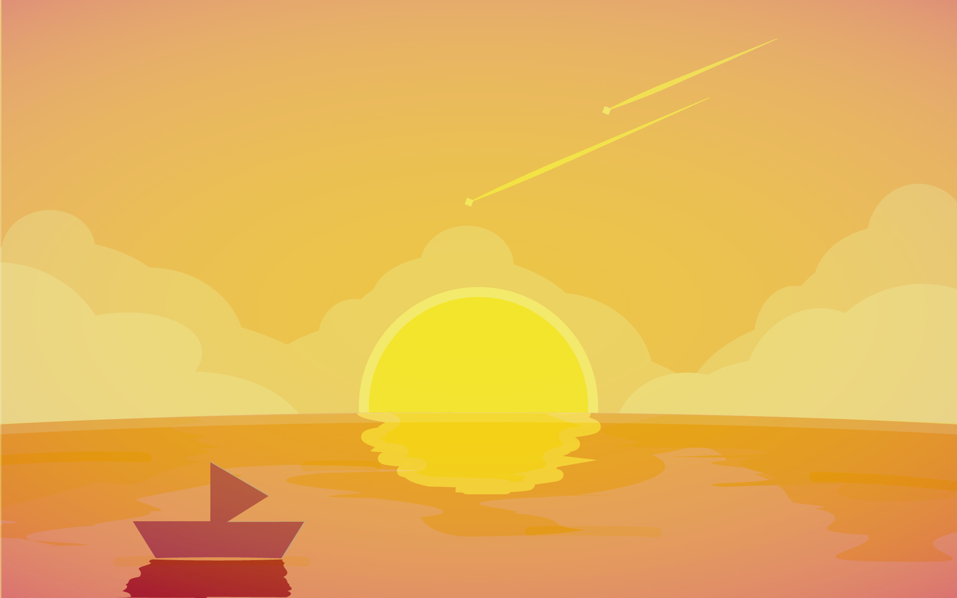 3840x2160202199 Sunset Near Ocean Art 3840x2160202199 Resolution