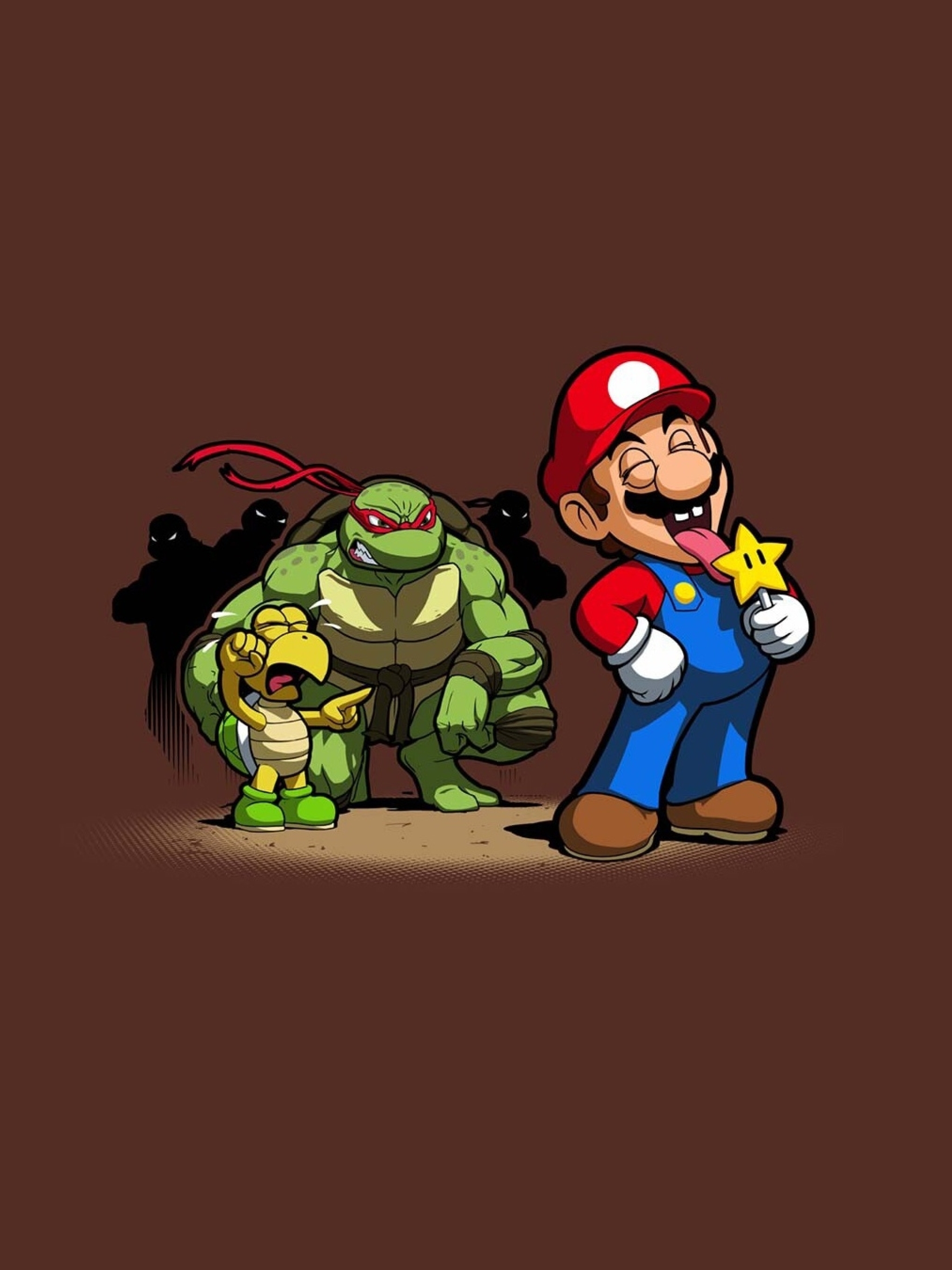 48x2732 Super Mario And Teenage Mutan Ninja Turtles 48x2732 Resolution Wallpaper Hd Minimalist 4k Wallpapers Images Photos And Background Wallpapers Den