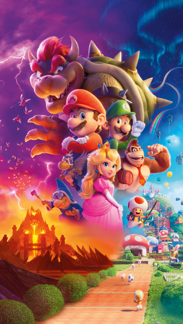 640x1136 Super Mario Bros 2023 Movie 5K iPhone 5,5c,5S,SE ,Ipod Touch  Wallpaper, HD Movies 4K Wallpapers, Images, Photos and Background -  Wallpapers Den