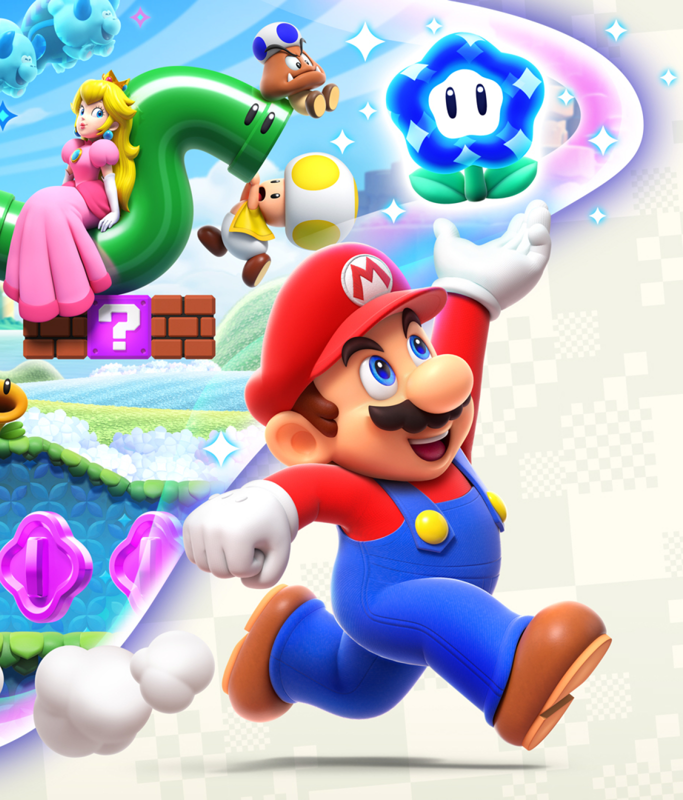 1366x1600 Resolution Super Mario Bros Wonder HD Gaming 1366x1600