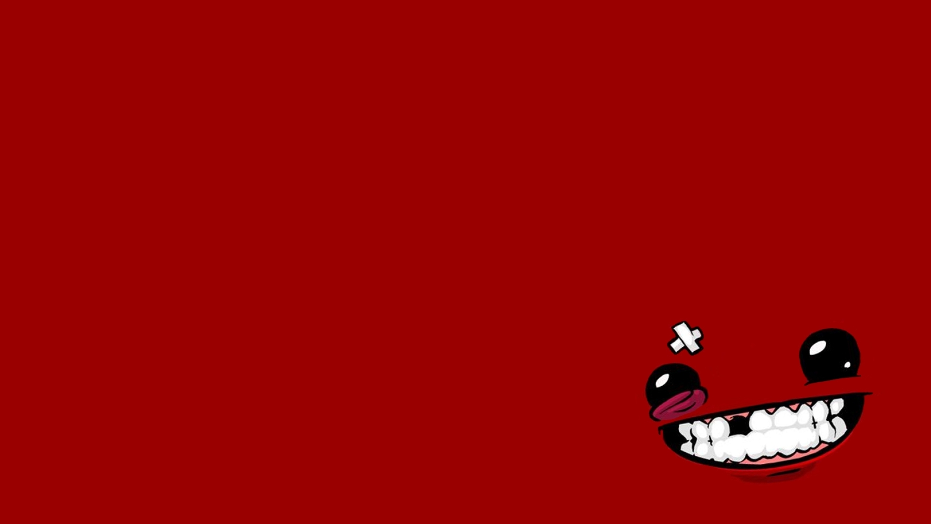 1920x1080 Super Meat Boy Smile Eyes 1080p Laptop Full Hd