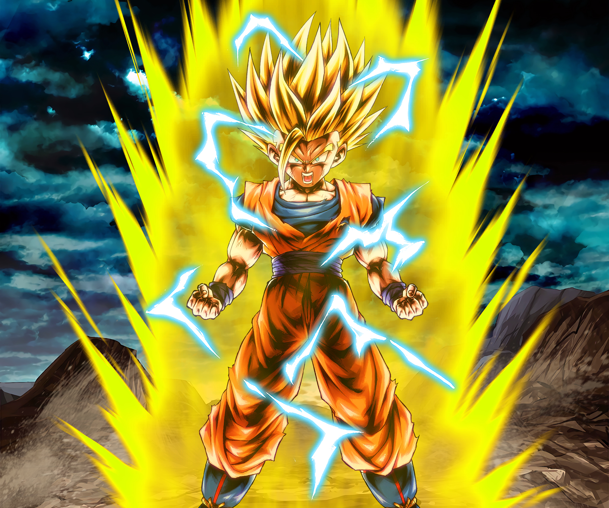 Super Saiyan 2 Gohan Cool HDDragon Ball Z Wallpaper, HD Anime 4K Wallpapers,  Images, Photos and Background - Wallpapers Den