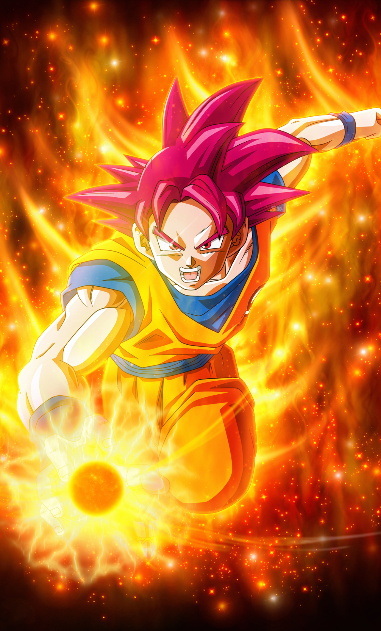 Super Saiyan God Goku Dragon Ball, HD 4K Wallpaper