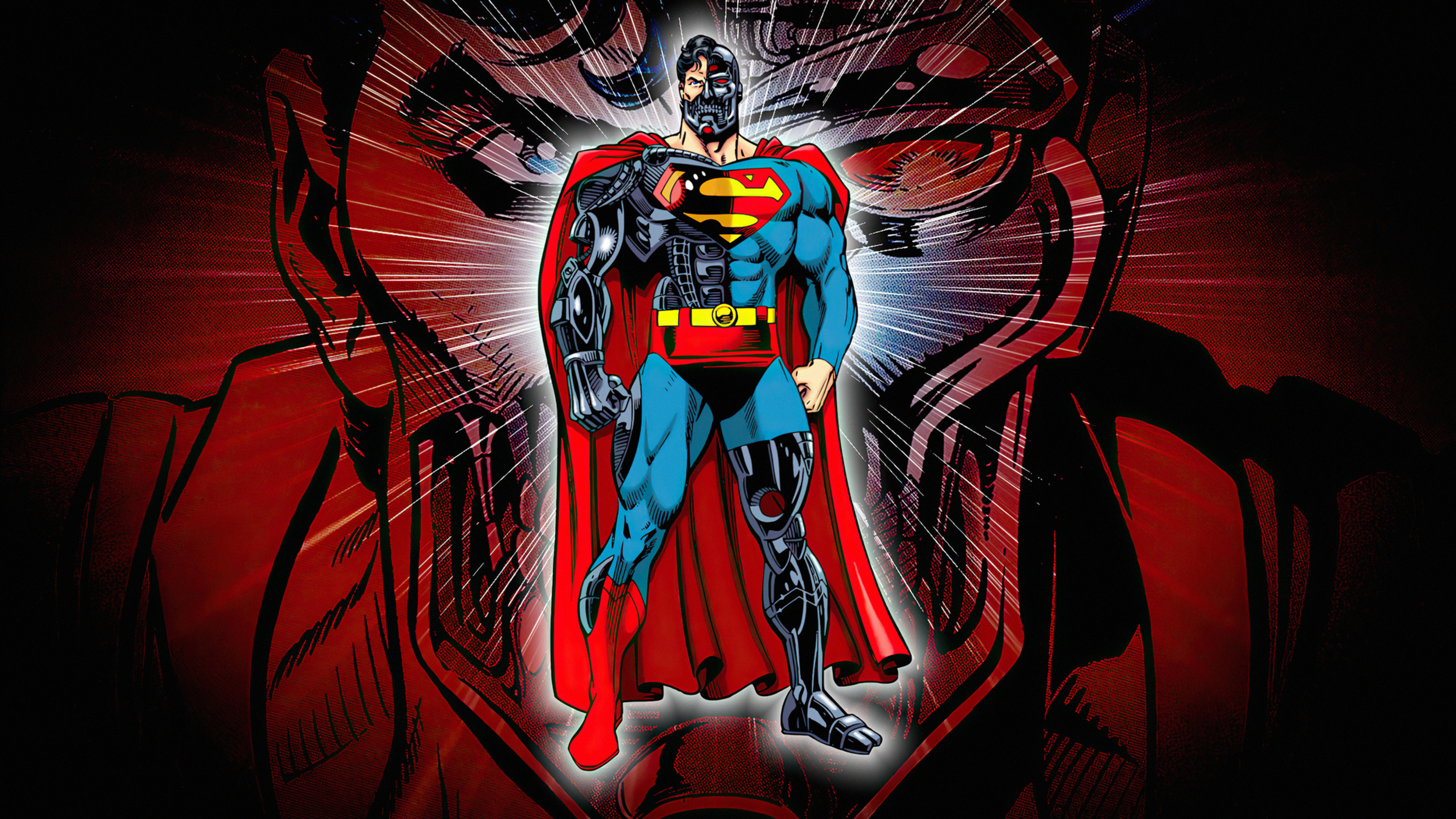 Black Superman Logo HD wallpaper