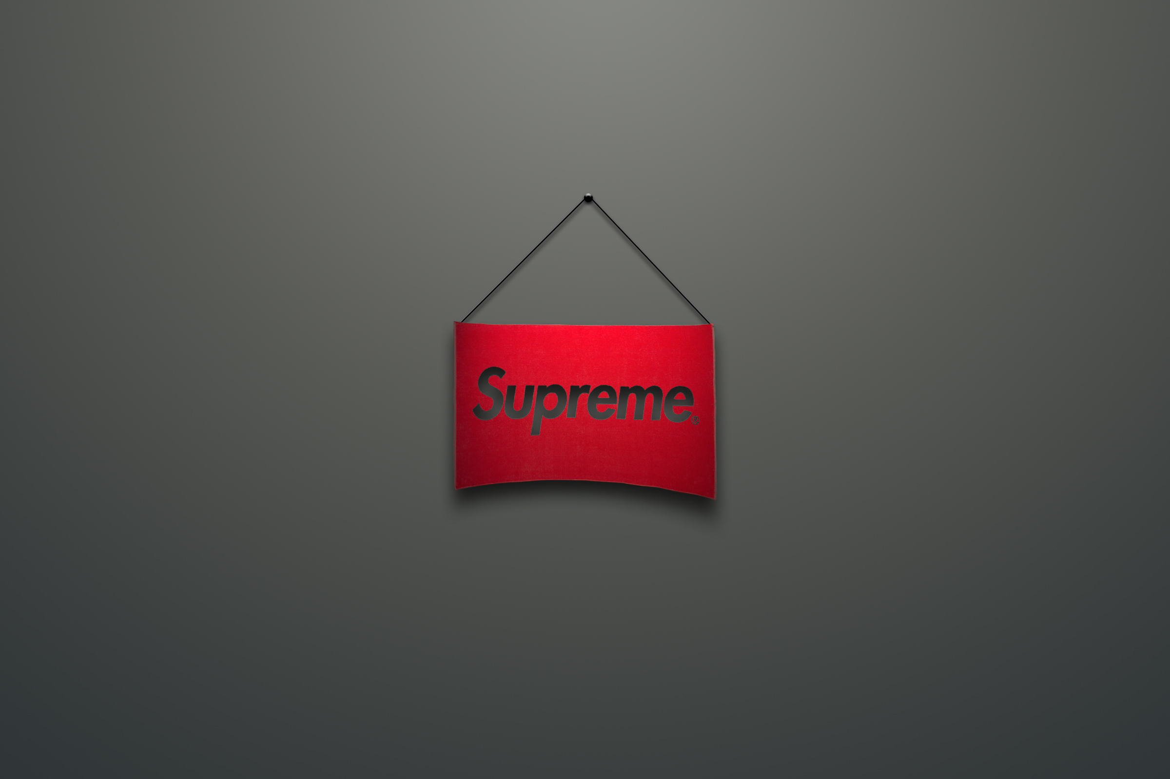 supreme, logo, red Wallpaper, HD Brands 4K Wallpapers ...