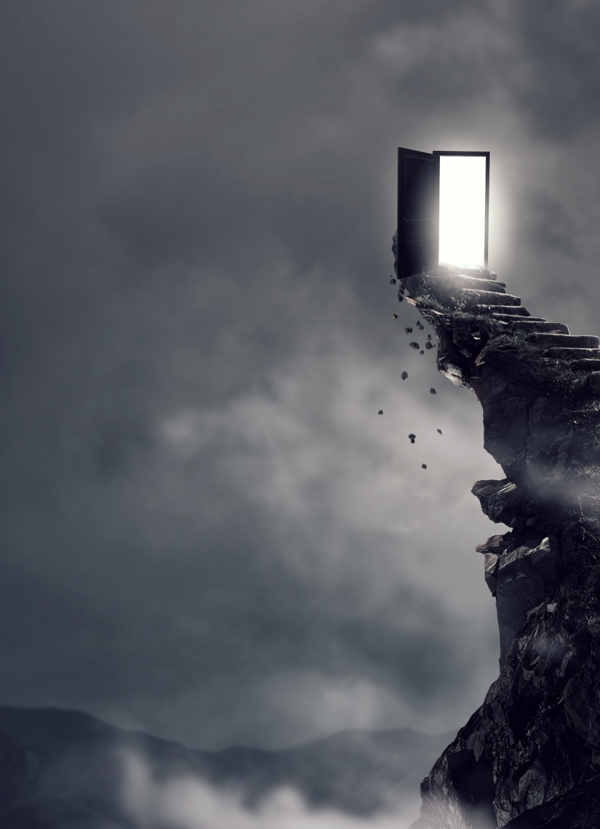 840x1160 Surrealism Dark Hell Stairs 840x1160 Resolution Wallpaper, HD  Fantasy 4K Wallpapers, Images, Photos and Background - Wallpapers Den