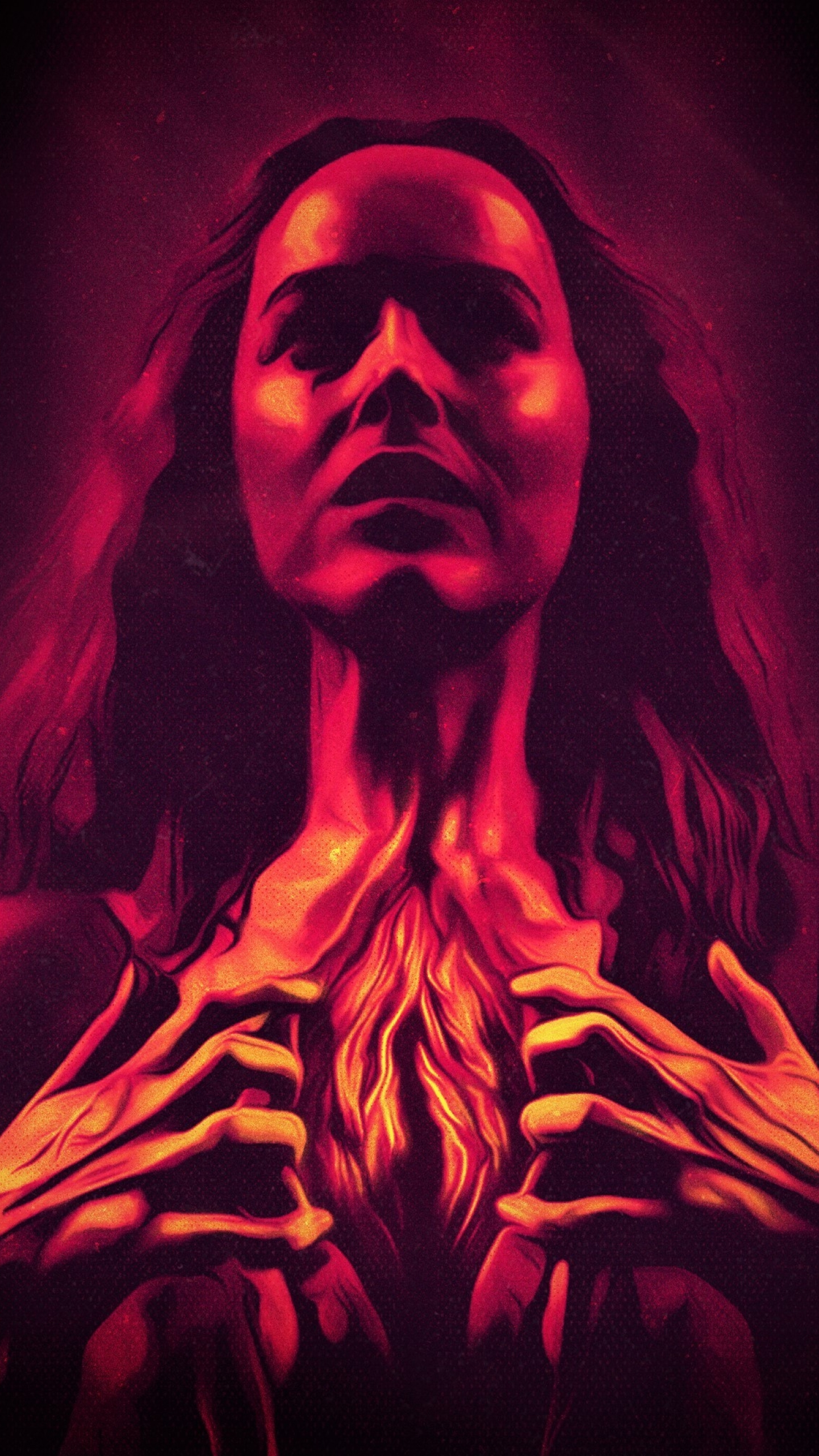 Suspiria 2018 Movie Dakota Johnson Poster (1440x2560) Resolution Wallpaper.