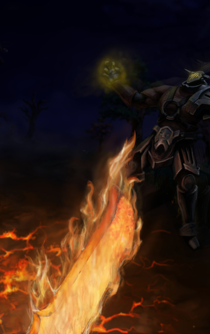 840x1336 Sven Doom Dota 2 840x1336 Resolution Wallpaper