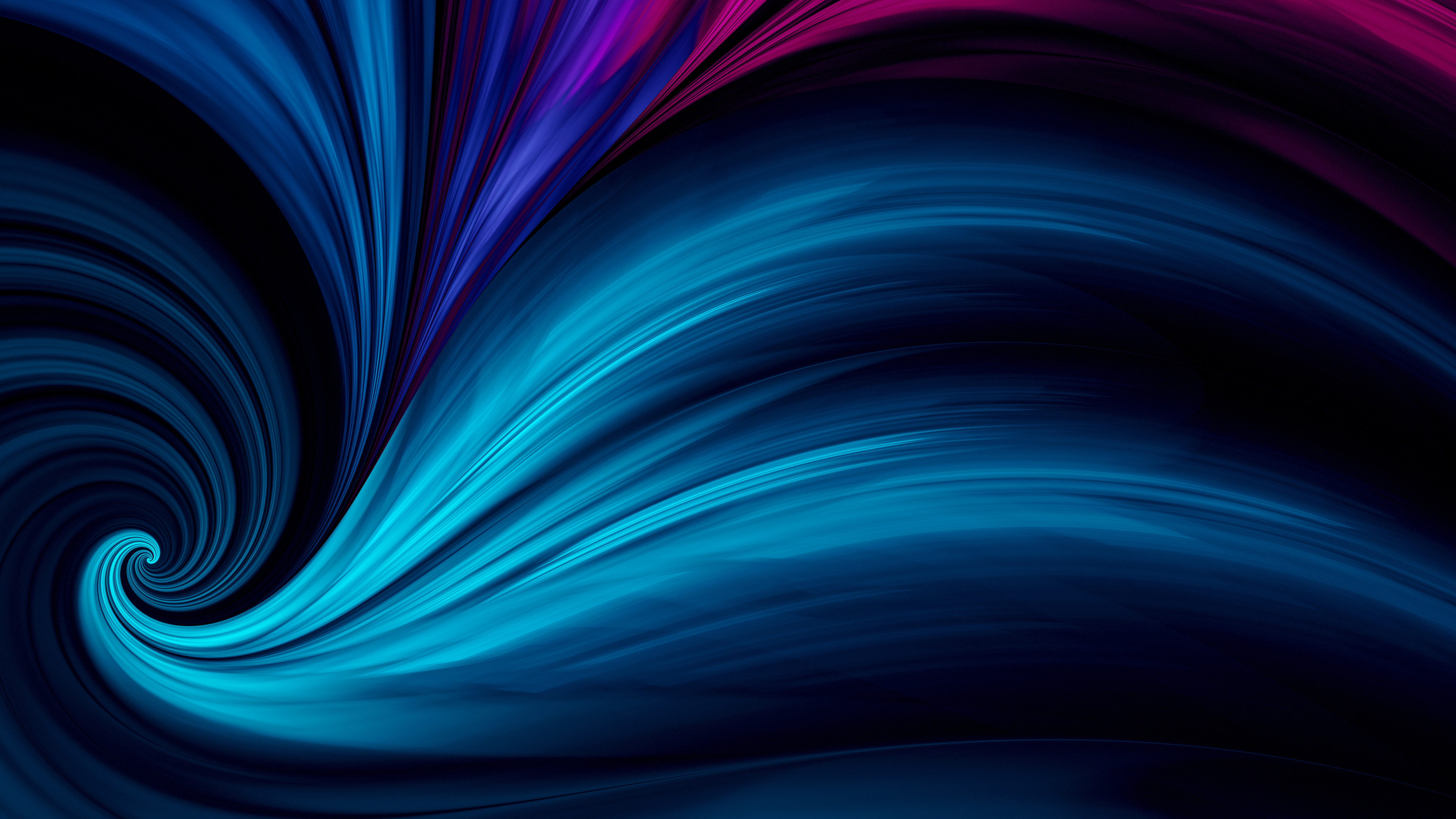 5120x2880 Swirl Abstract Blue Huawei Stock 5k Wallpaper Hd Abstract 4k