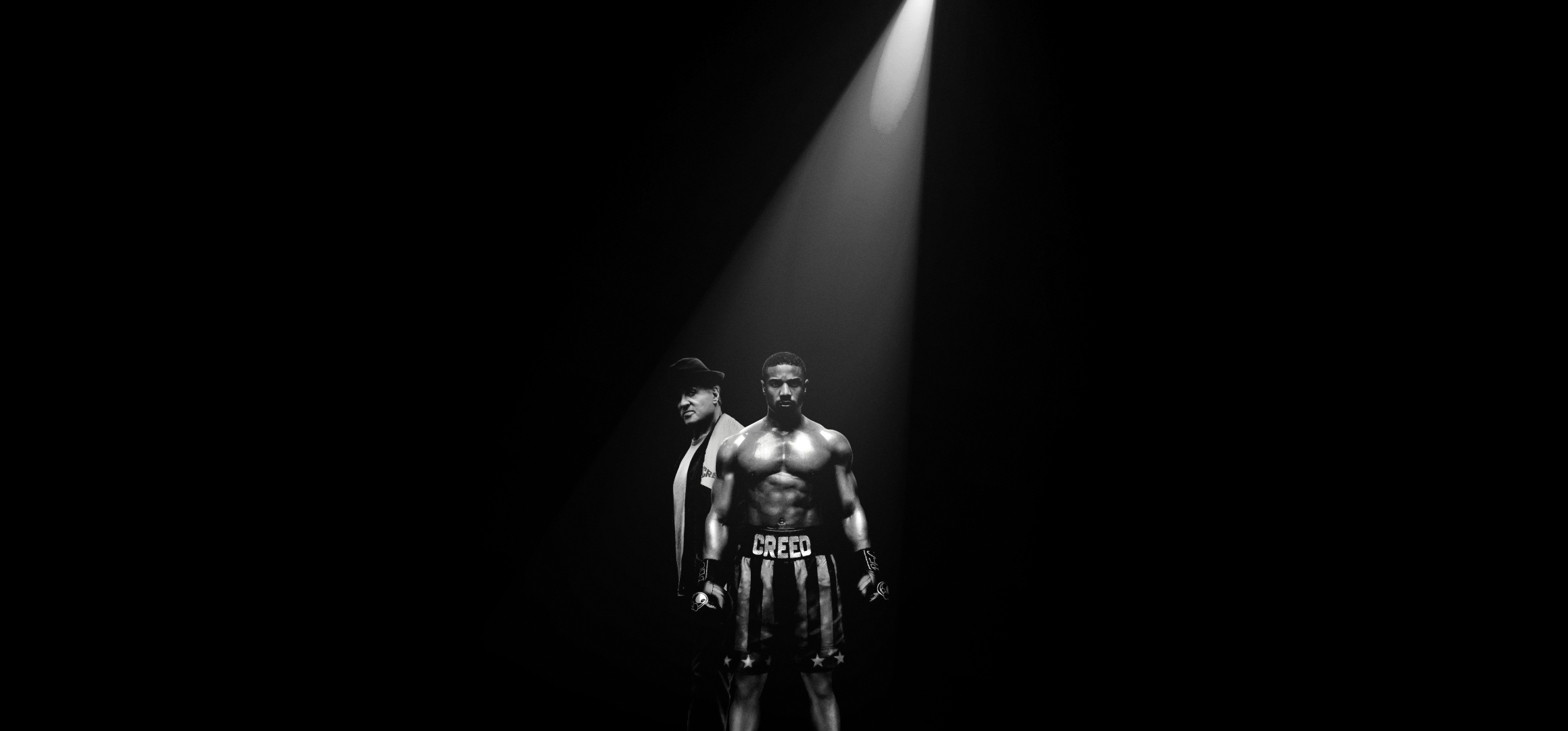 2316x1080 Resolution Sylvester Stallone and Michael Jordan in Creed 2 ...