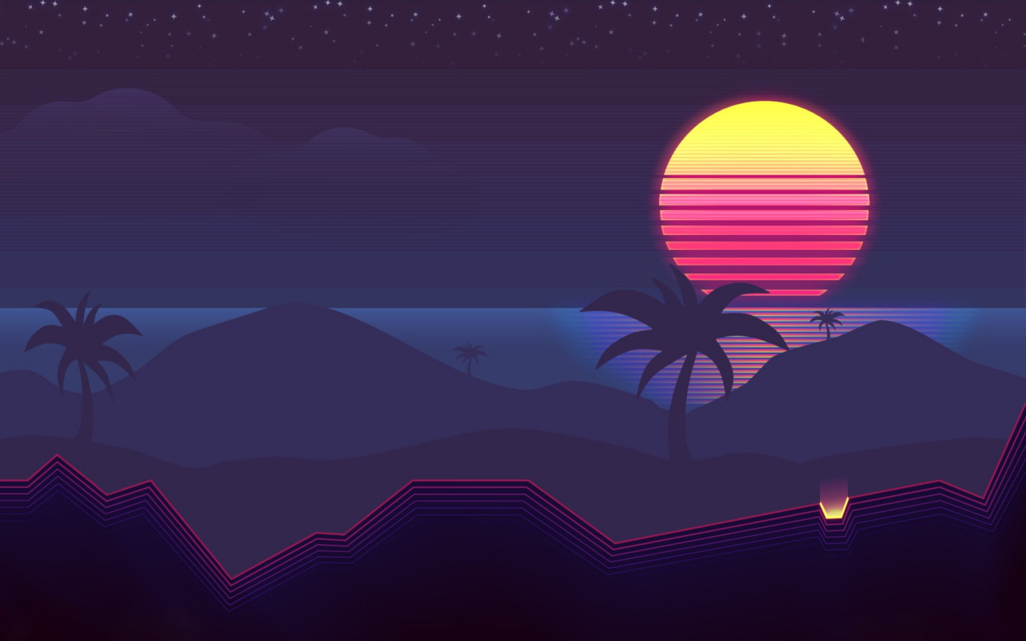 1440x900 Synthwave 4k 1440x900 Wallpaper, HD Artist 4K Wallpapers