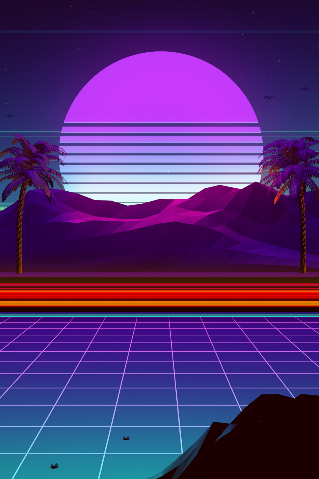1080x1620 Synthwave And Retrowave 1080x1620 Resolution Wallpaper, HD ...