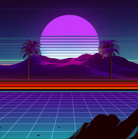 480x484 Resolution Synthwave And Retrowave Android One Wallpaper ...