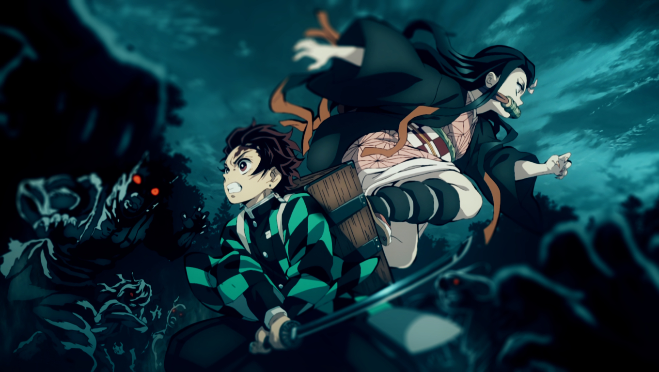1360x768 Tanjirou and Nezuko Desktop Laptop HD Wallpaper HD Anime 4K  Wallpapers Images Photos and Background  Wallpapers Den