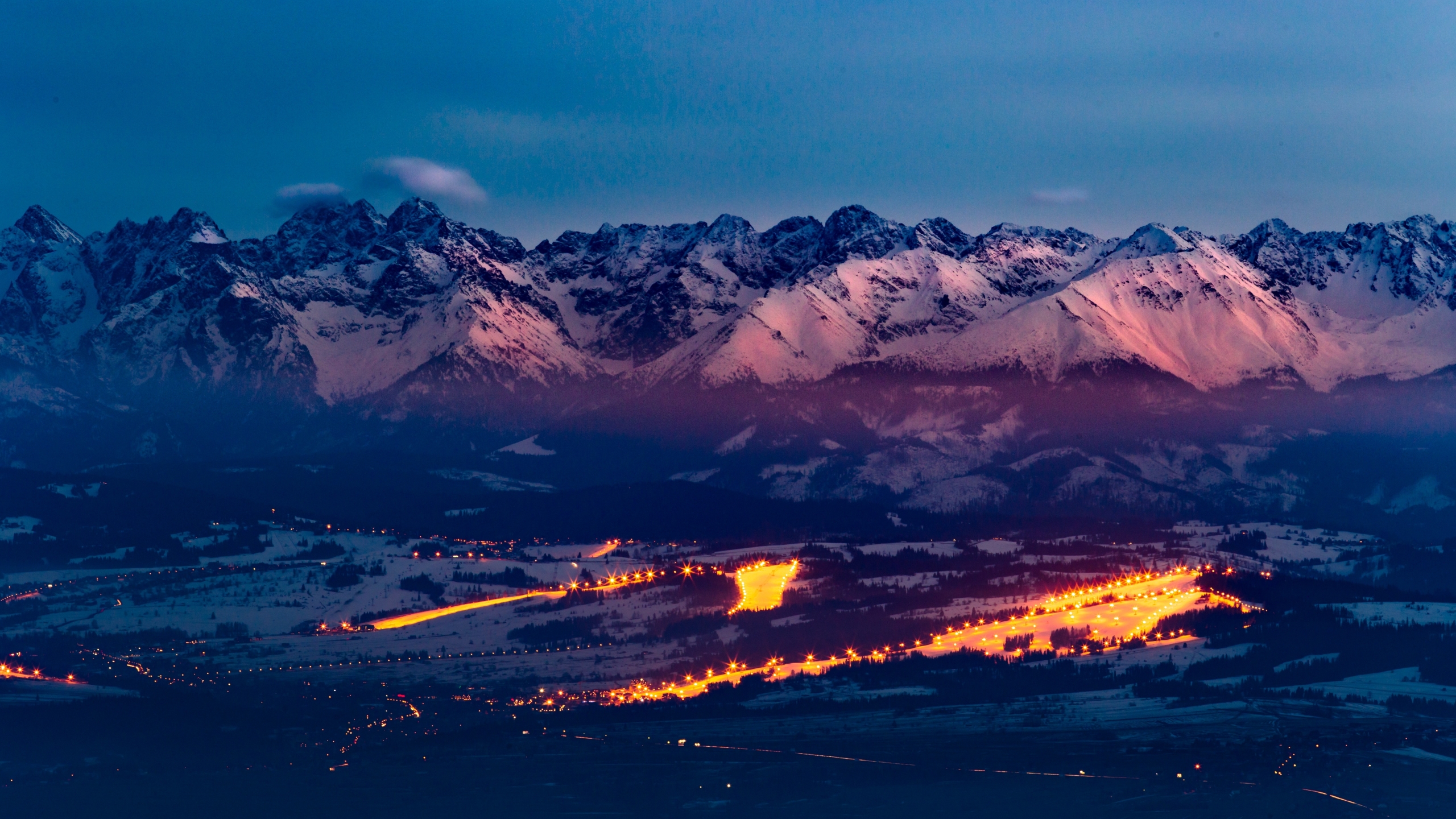 2560x1440 Tatra Mountains Ski Resort 1440p Resolution Wallpaper Hd