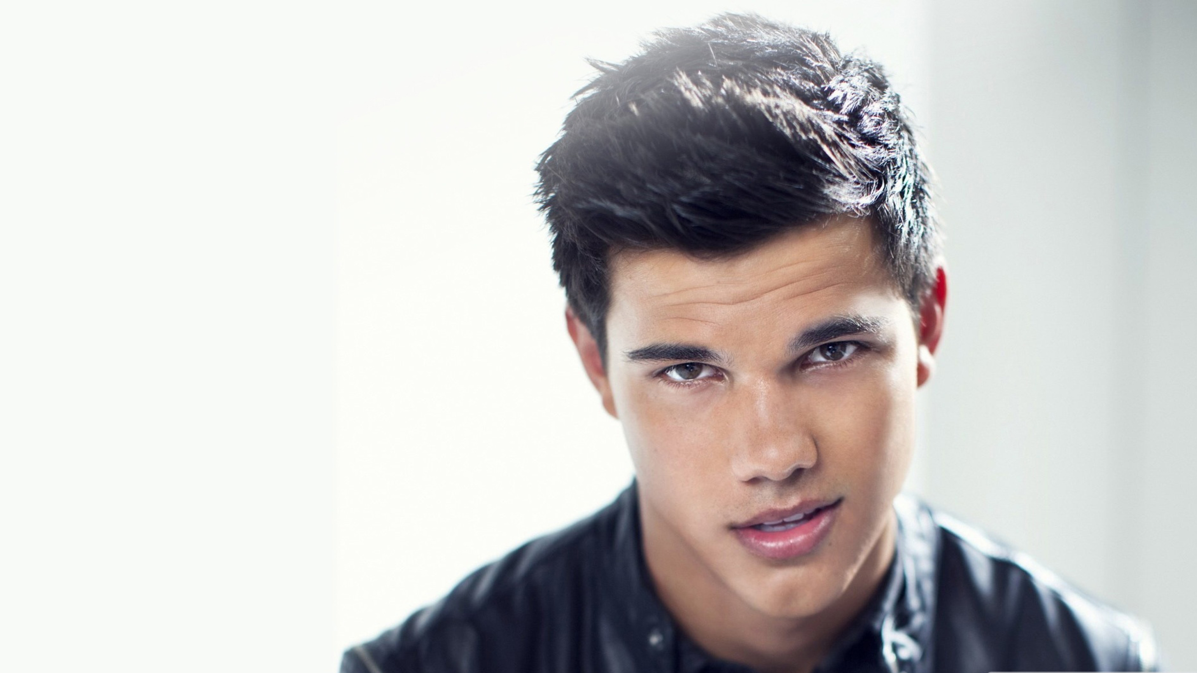 3840x2160 Resolution Taylor Lautner Close Up Photos 4K Wallpaper 