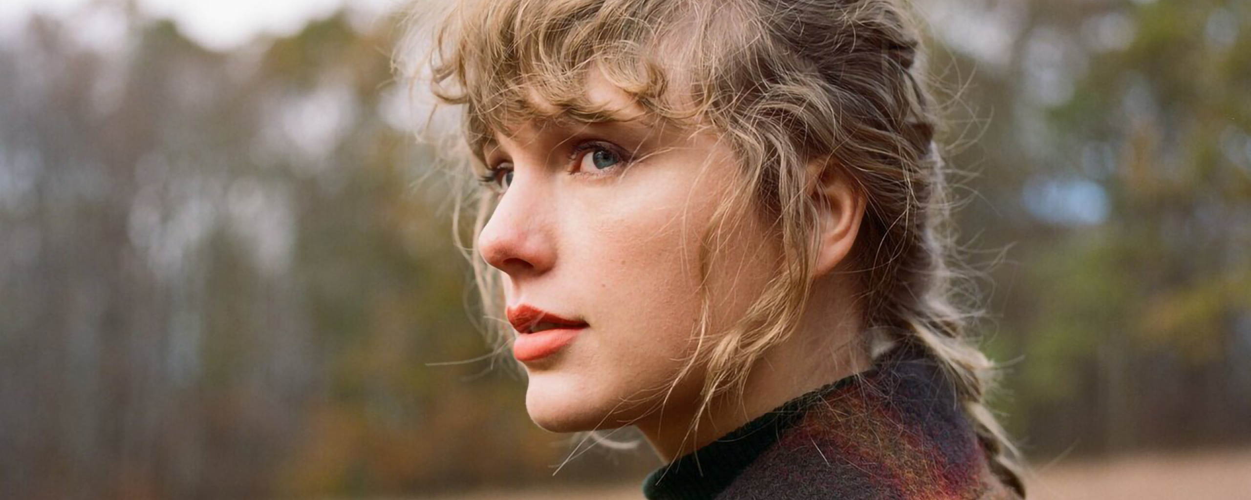 2560x1024 Taylor Swift Evermore Album 2560x1024 Resolution Wallpaper 