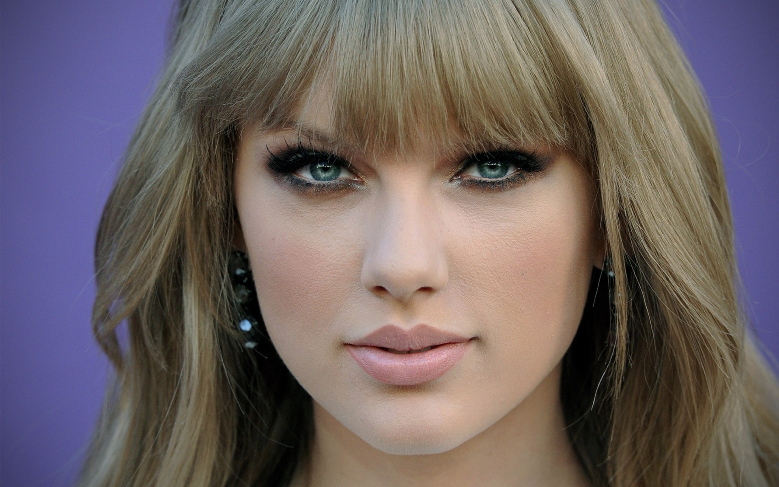 Taylor Swift, Face, Makeup, Full HD Wallpaper